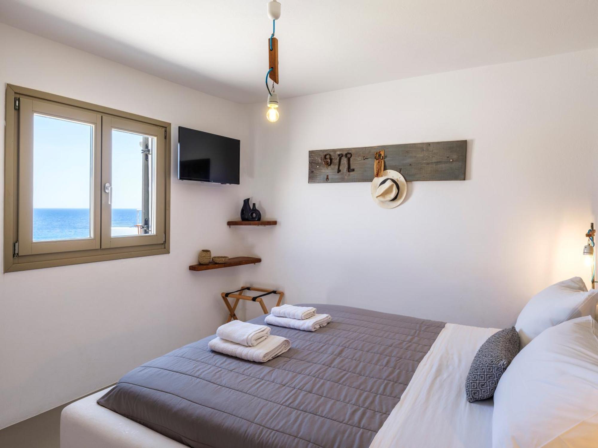 Sea Rock & Sky Private Mykonos Residence Merchia Beach Zewnętrze zdjęcie