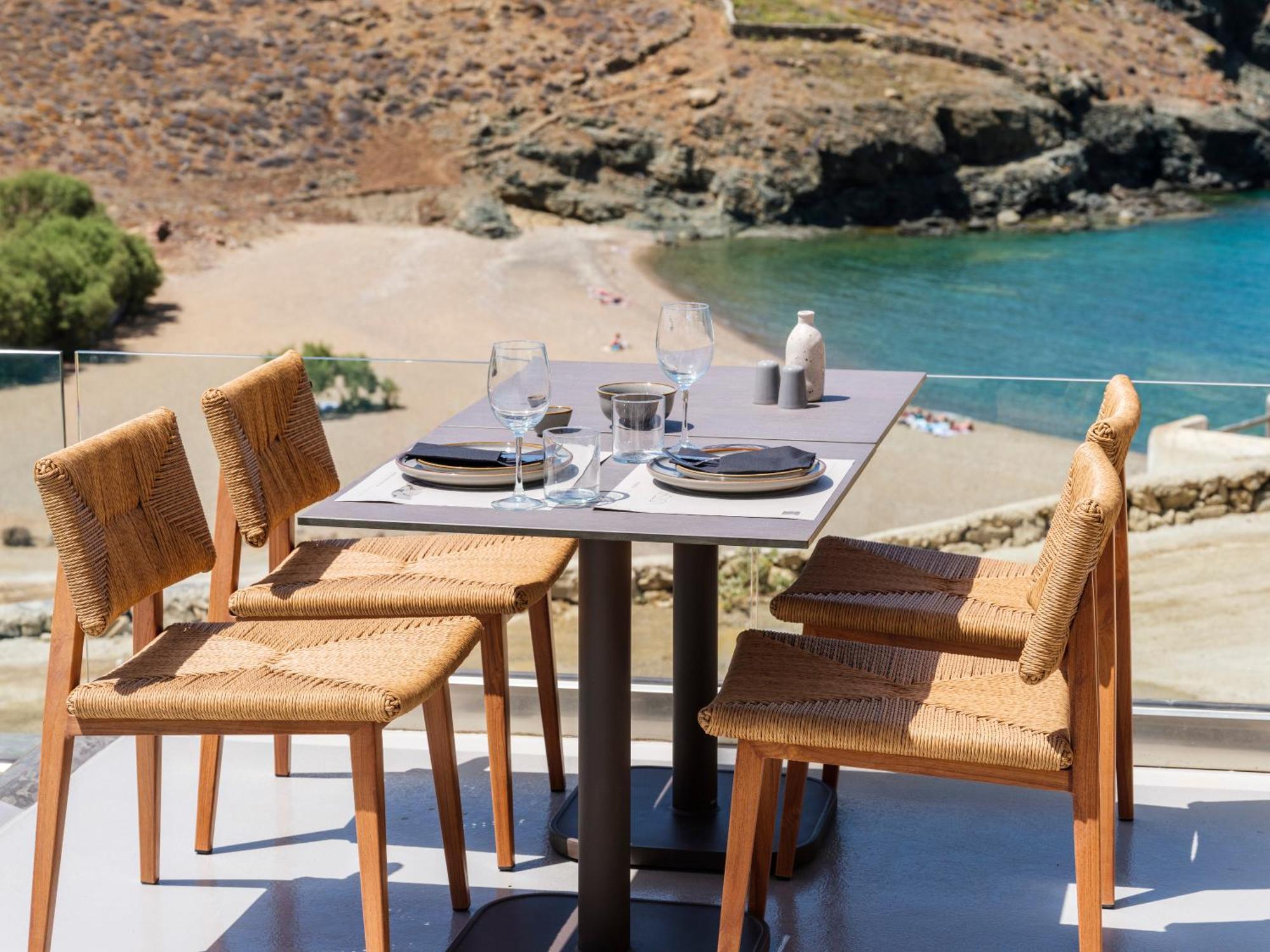Sea Rock & Sky Private Mykonos Residence Merchia Beach Zewnętrze zdjęcie