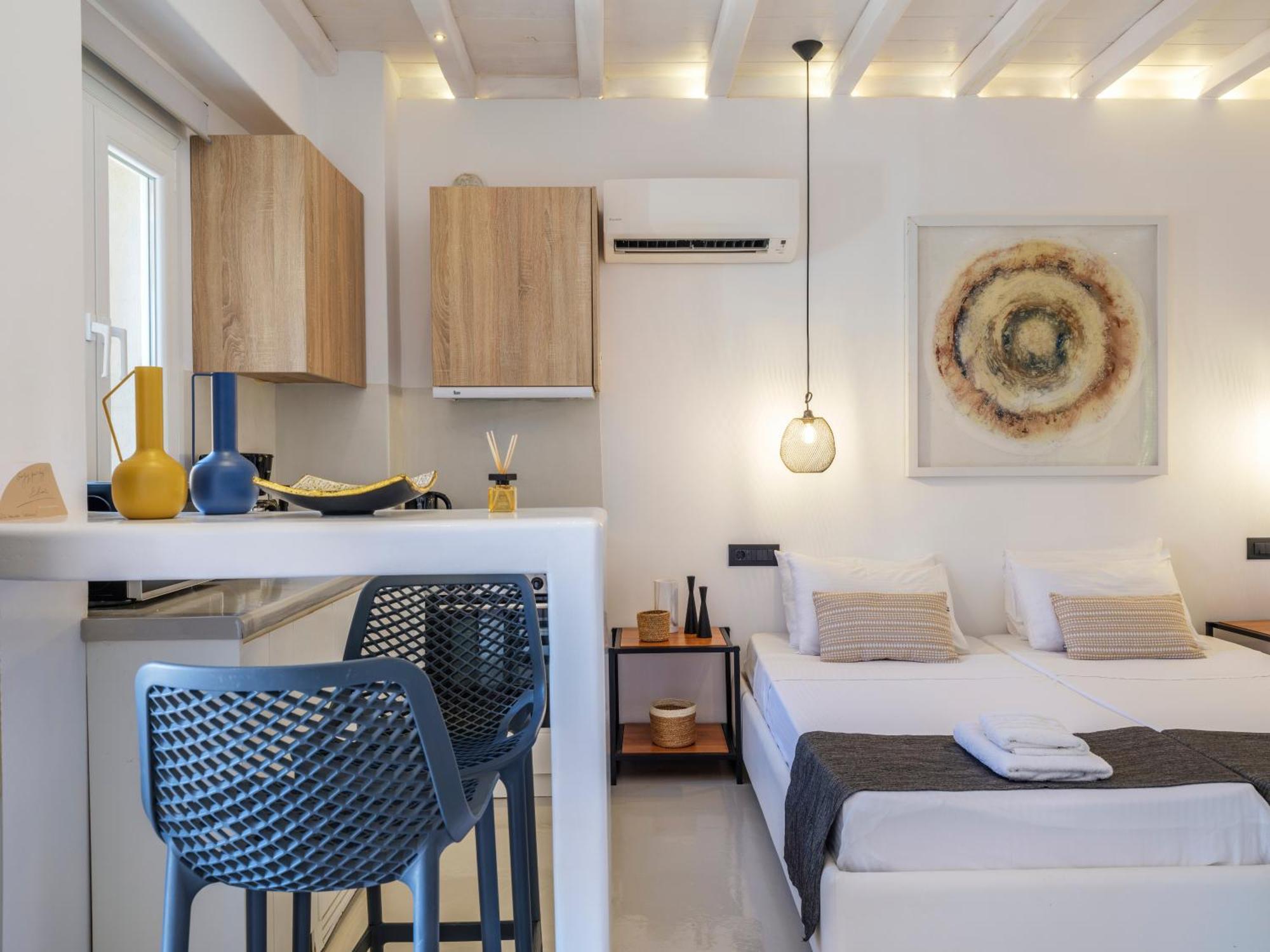 Sea Rock & Sky Private Mykonos Residence Merchia Beach Zewnętrze zdjęcie