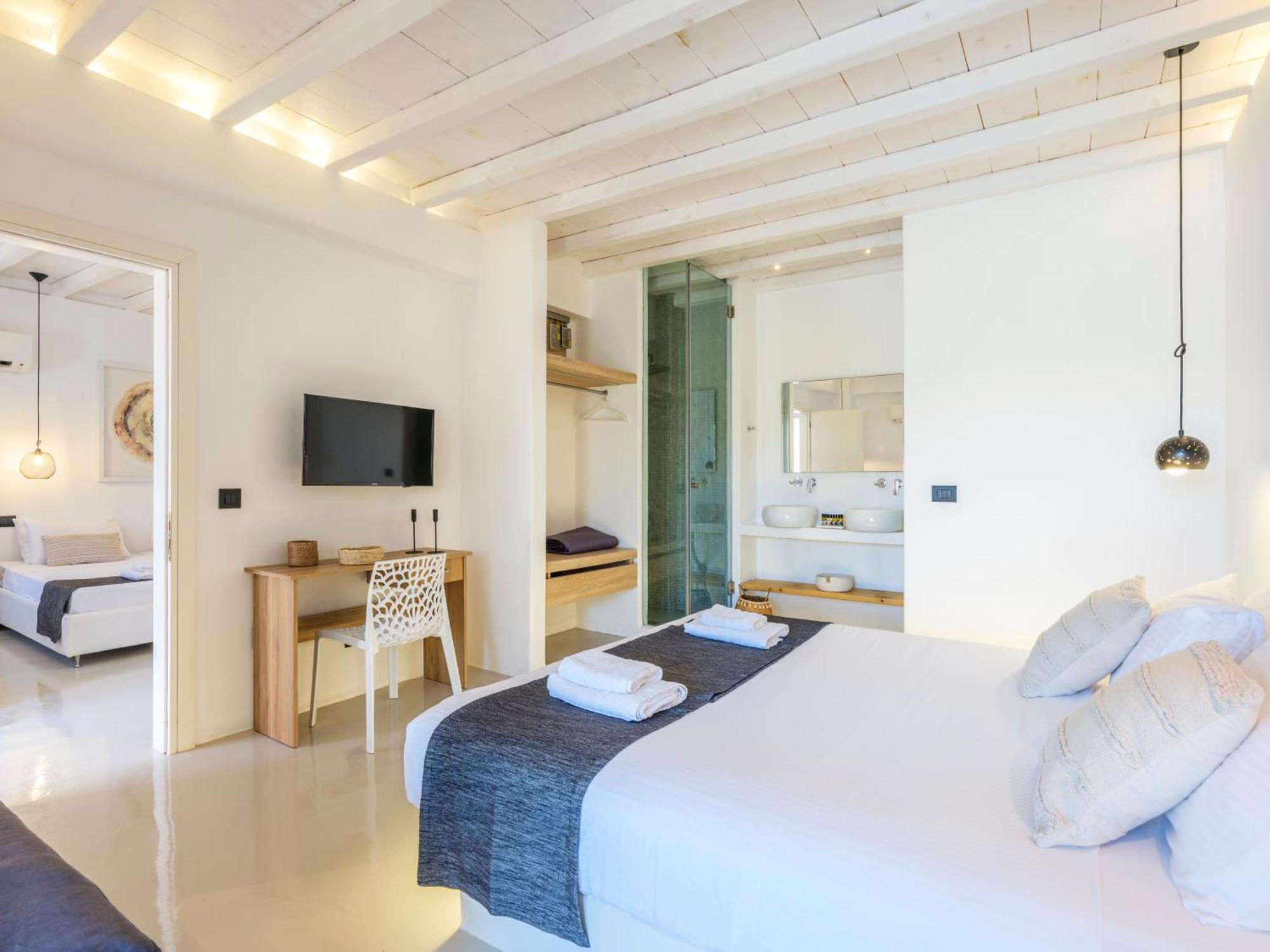 Sea Rock & Sky Private Mykonos Residence Merchia Beach Zewnętrze zdjęcie