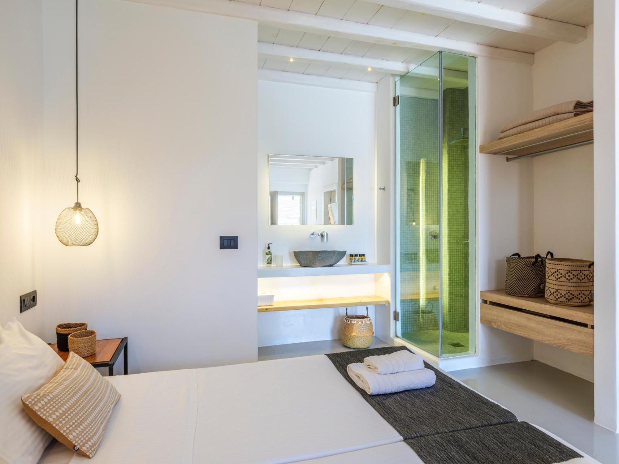 Sea Rock & Sky Private Mykonos Residence Merchia Beach Zewnętrze zdjęcie